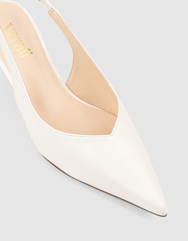 Verali - Lush Slingback Kitten Heels