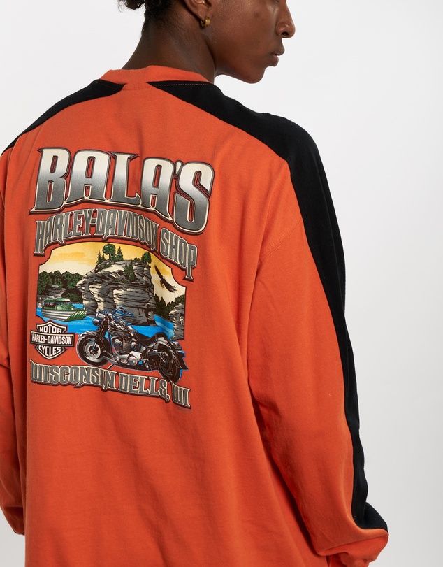 Vintage by The Real Deal - Pre Loved - Vintage Harley Davidson Long Sleeve Tee
