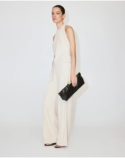 M.N.G - Halter Jumpsuit with Contrasting Details