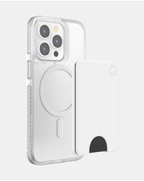 PopSockets - PopWallet MagSafe Phone Wallet Card Holder  + Magnetic Adapter Ring