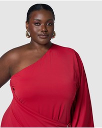 Pink Dusk by Curve Project - Angel Maxi Dress