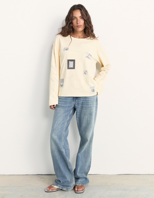 Pinky & Kamal - Field Notes Long Sleeve Top