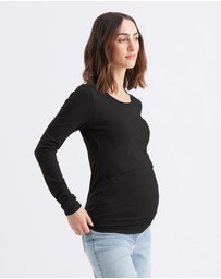 Ripe Maternity - Organic Cotton Nursing Top