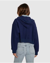 Belle & Bloom - Fireside Cropped Utility Zip Jacket