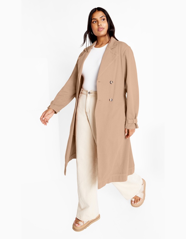City Chic - Laylo Trench Coat