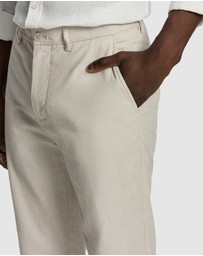 yd. - Huxley Relaxed Linen Blend Chino