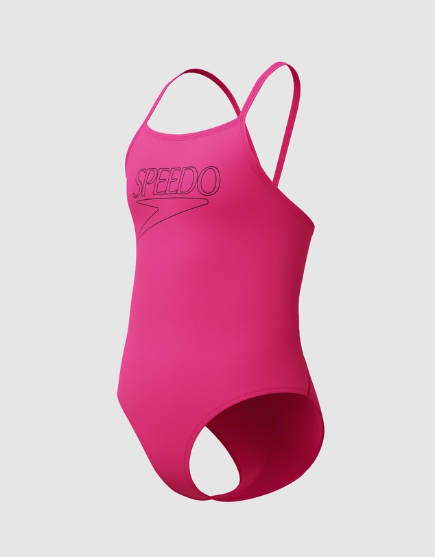Speedo - Classic Logo One Piece - Kids-Teens
