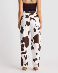 SNDYS - Becks Cowhide Jeans