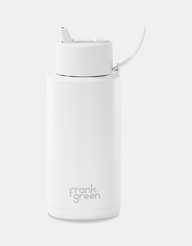 Frank Green - 34oz Reusable Bottle with Flip Straw Lid