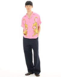 THE TALES - Crouching Tiger Silk Shirt