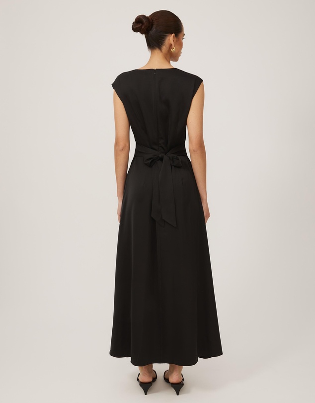 Tussah - V-Neck Midi Dress