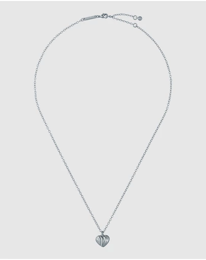 Ted Baker - ROSA: Ripple Heart Adjustable Pendant Necklace
