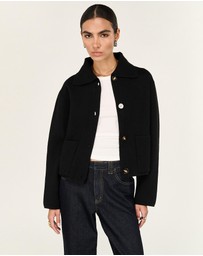 Staple the Label - Aura Knit Barn Jacket