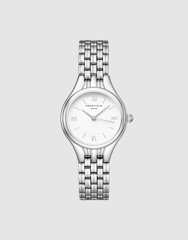 Rosefield - Muse Silver-Tone Stainless Steel Bracelet Watch
