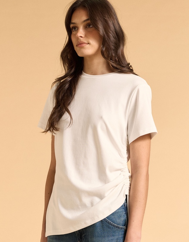 MVN - Rouched Side Tee