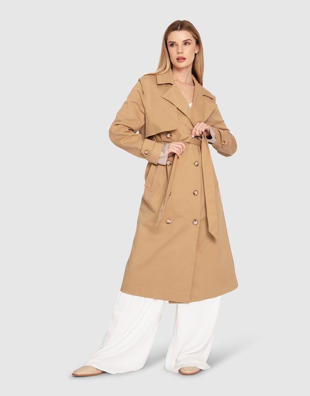 Belle & Bloom - Empirical Trench Coat
