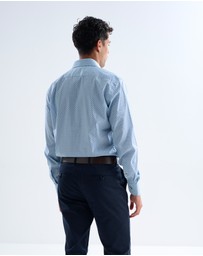 3 Wise Men - 3 Wise Men Washington Blue Print Shirt