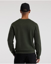 Calibre - Crew Neck Merino Sweater Pine Green