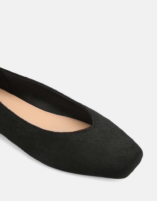 Wittner - Belinda Hair-on Leather Ballet Flats