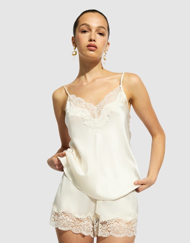 GINIA - Silk Lace Cami
