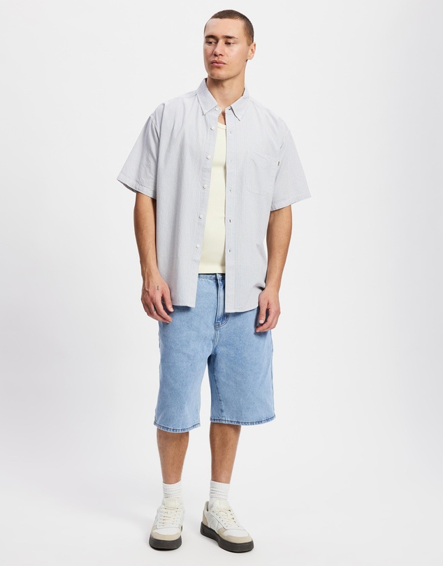 S Double - Stripe SS Shirt