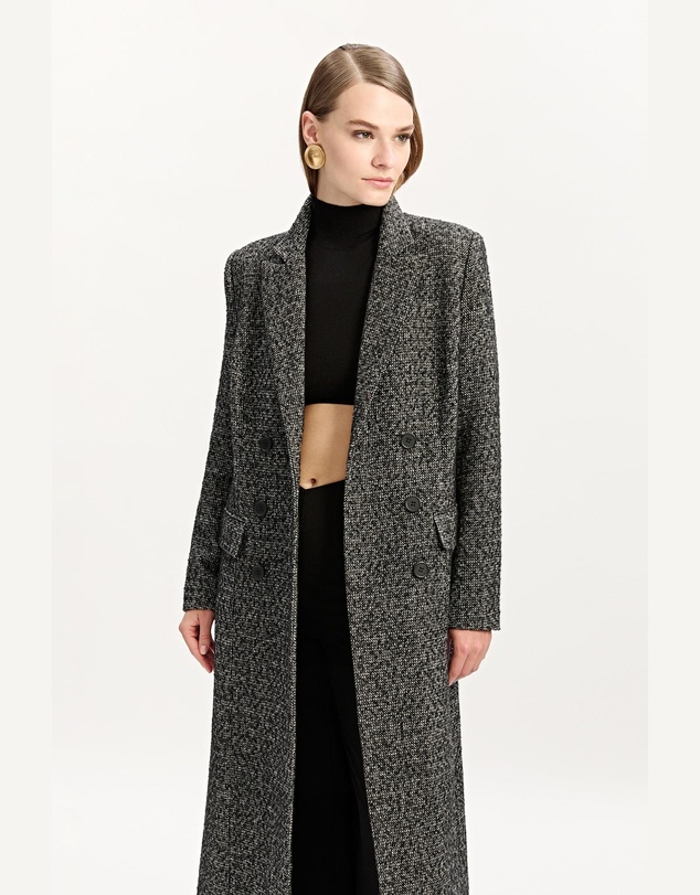 Bardot - Blythe Double Breasted Coat