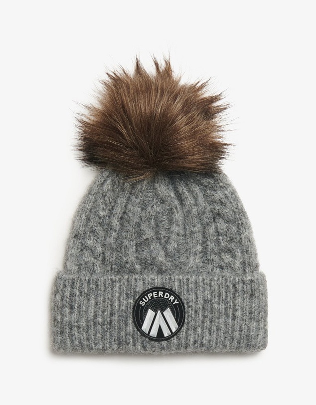 Superdry - Cable Luxe Knit Beanie Hat