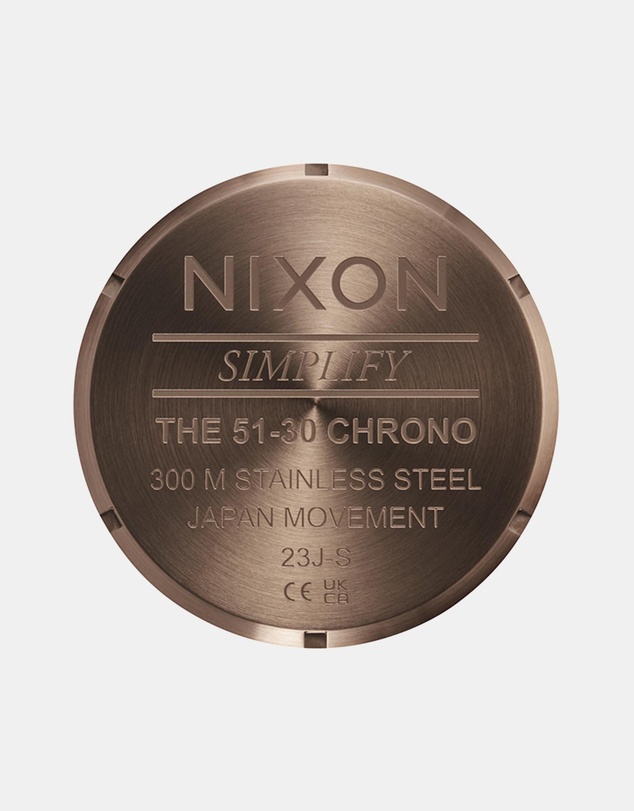 Nixon - 51-30 Chrono Leather Watch