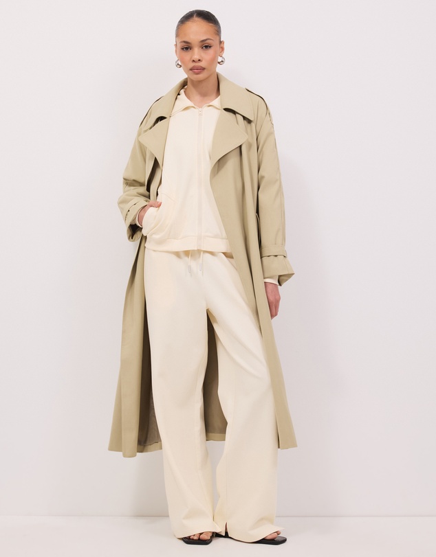 Calli - Rowan Zip Through Oversized Sweatshirt