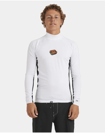 Billabong - Mens Jimmy Contrast Long Sleeve Rash Vest