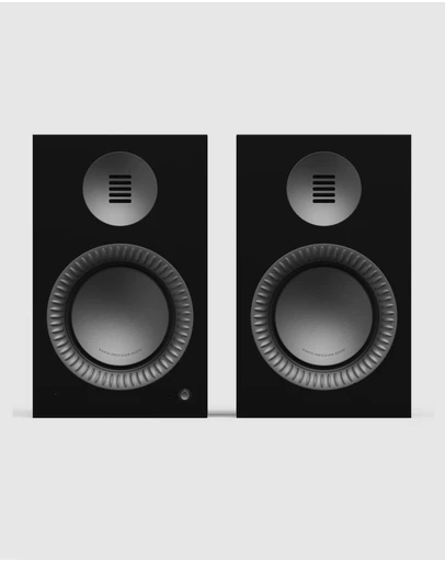 iWorld - Kanto TUK (2nd Gen) Grand 320 W Premium Powered Speaker System with Bluetooth® 5.4, Dual RCA and USB-C Inputs, Matte Black w/ Gunmetal