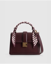 Laura Jones - Scarf Top Handle Bag