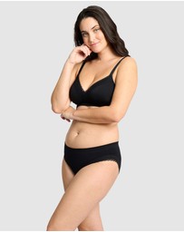 Sans Complexe - Agathe Comfortable Padded Wirefree Bra with Lace
