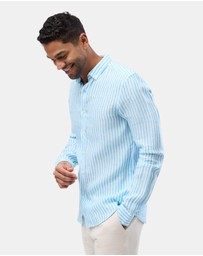Brooksfield - Linen Casual Shirt