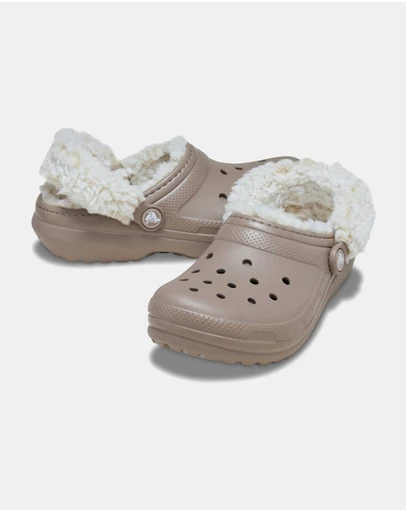 Crocs - Classic Fleece Lined Clogs - Kids-Teens