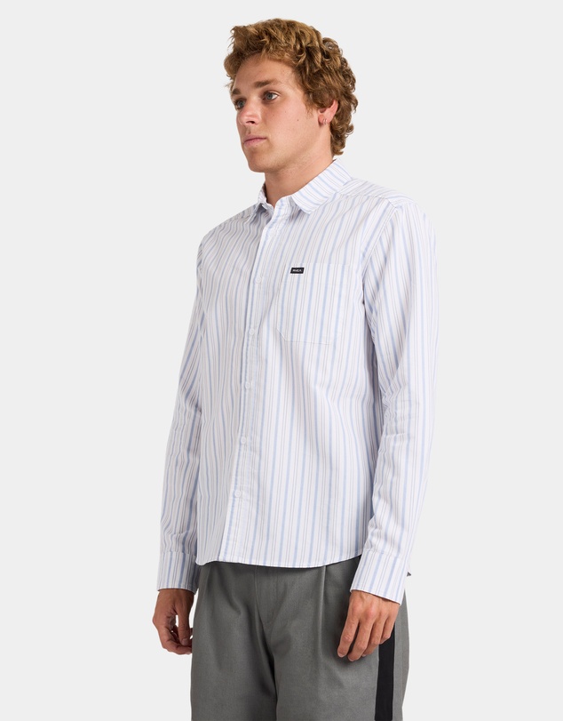 RVCA - Mens Frederiksberg Long Sleeve Shirt