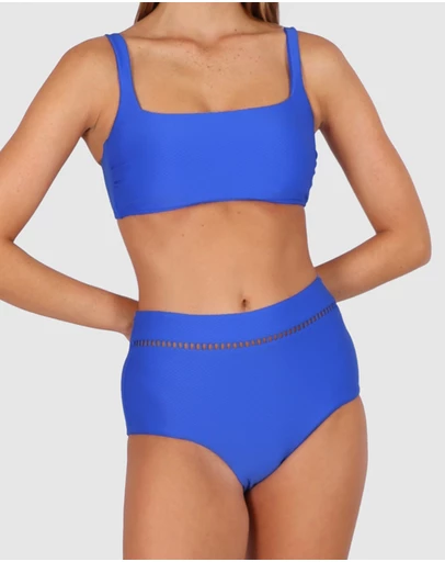 Baku Swimwear - Rococco Lace High Waist Bikini Bottom