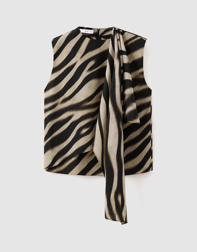 M.N.G - Glaciar Blouse