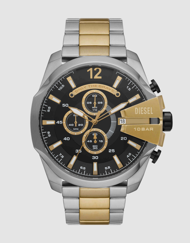 Diesel - Mega Chief Two Tone Chronograph Watch