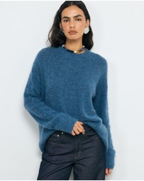 AERE - Jori Wool Blend Oversized Knit Jumper