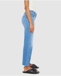MOTHER - The Mid Rise Zip Rambler Ankle Jeans