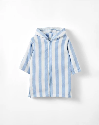 Cotton On Kids - Baby Zip Through Hooded Towel