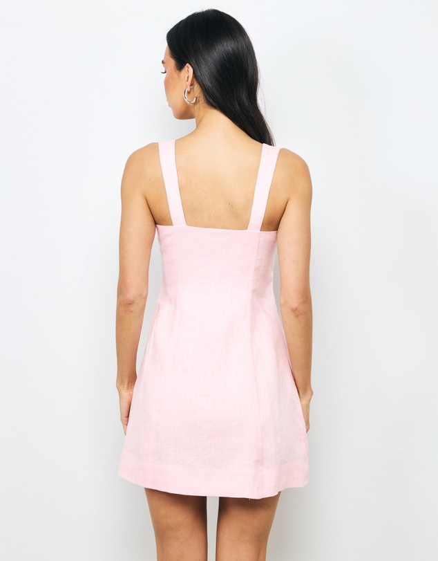 AERE - Roah Linen Mini Dress