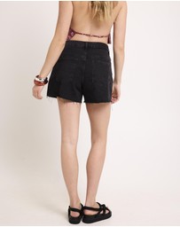 Insight - Aggie A-Line Denim Shorts