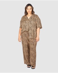 Love Your Wardrobe - Khloe Animal Print Pants