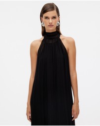 Revibe - Repaired Minima Esenciales Reese Tie Back Maxi Dress - AU 8