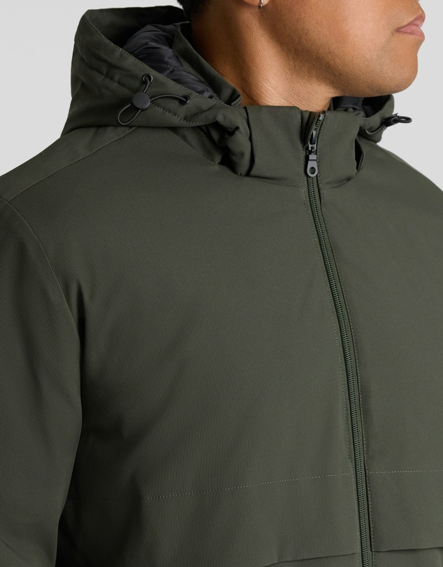 Johnny Bigg - Textured Hooded Parka