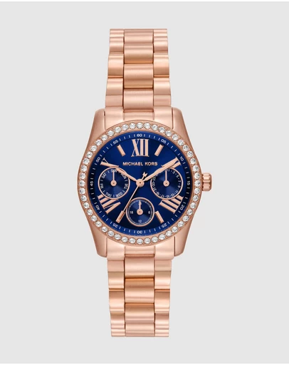 Michael Kors - Lexington Rose Gold Analogue Watch