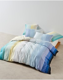 Linen House - Sunrise Stripe Quilt Cover Set