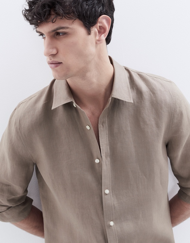 UNISON - Linen Regular Fit Shirt